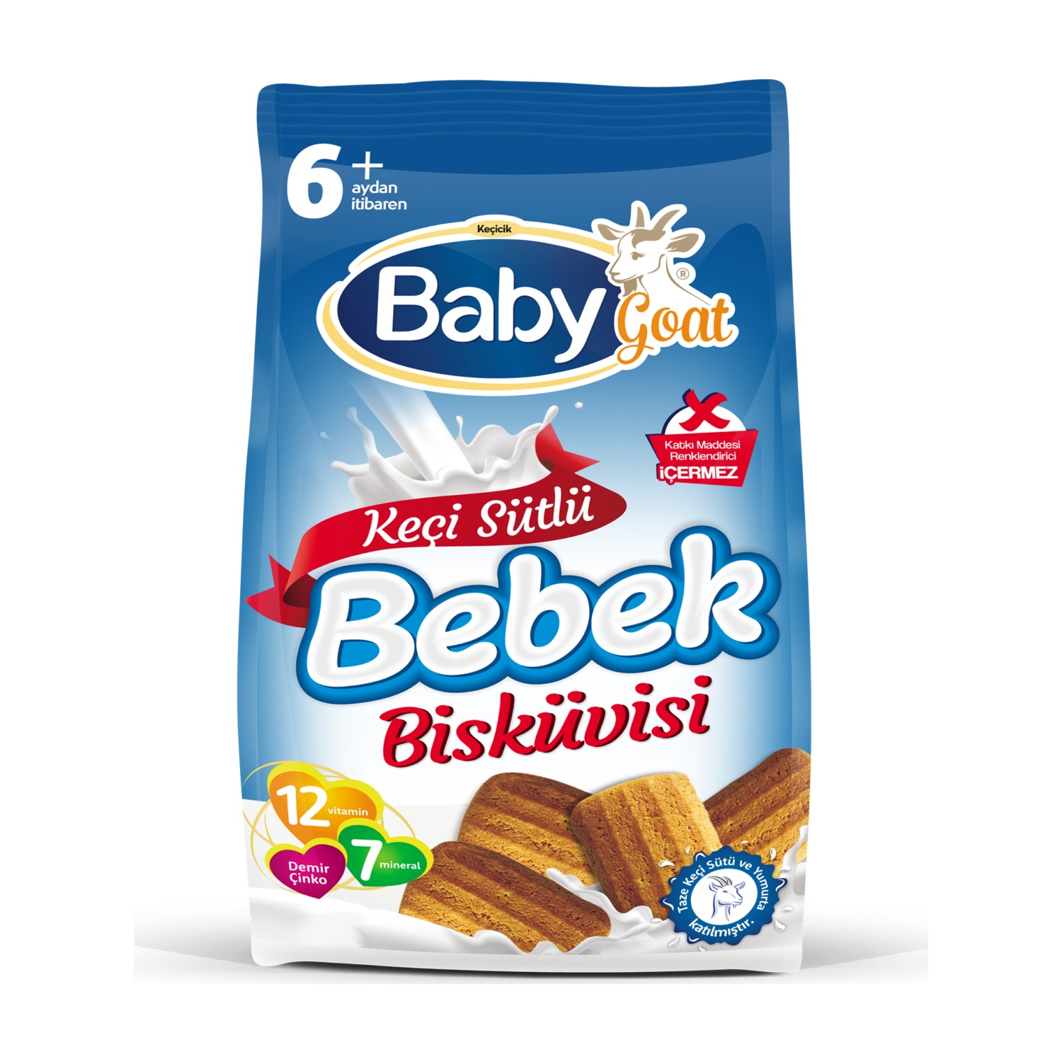 Baby Goat Keçi Sütlü Bebek Bisküvisi 200 gr Fiyatı