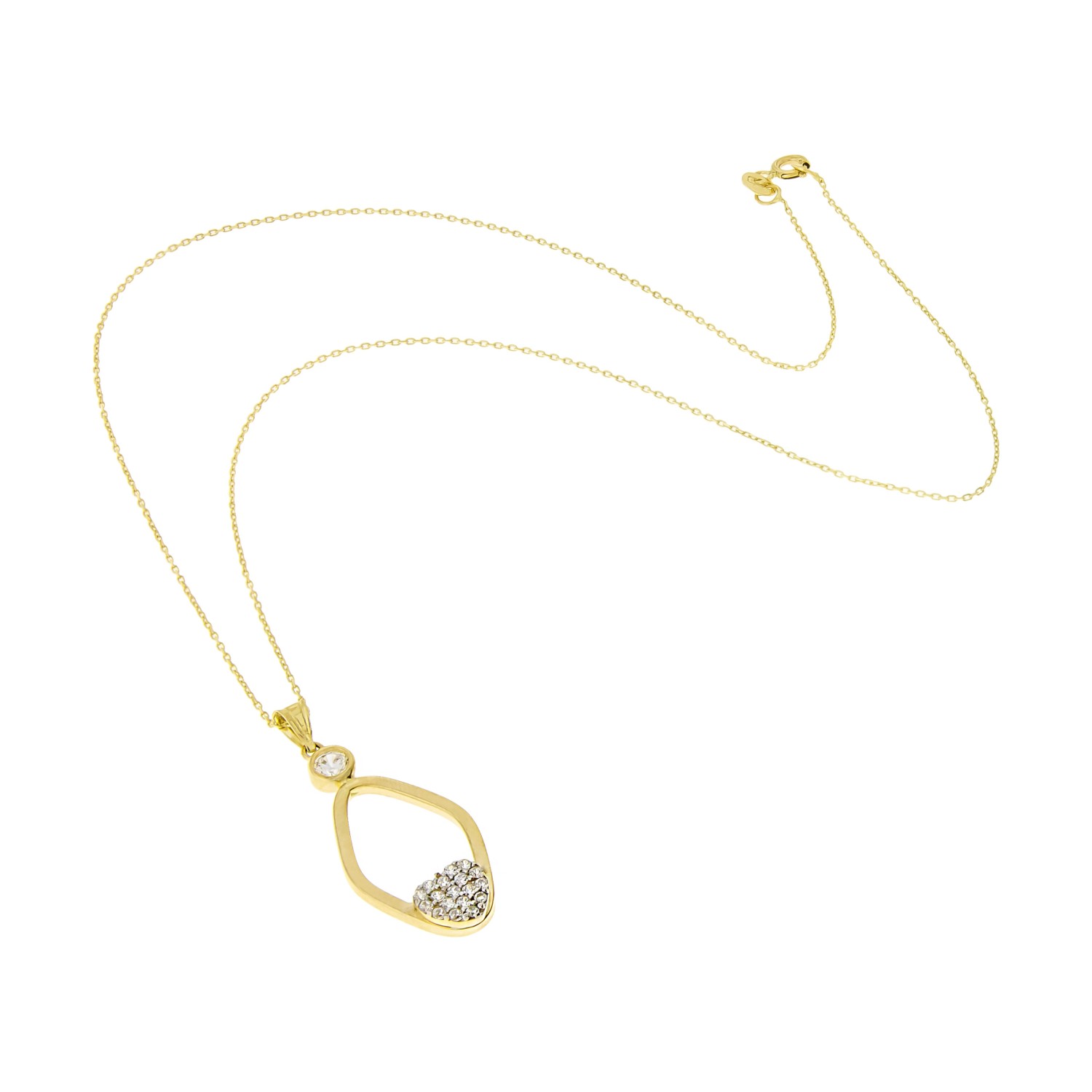 Tuğrul Kuyumculuk Altın Taşlı Kolye T031126 Fiyatı