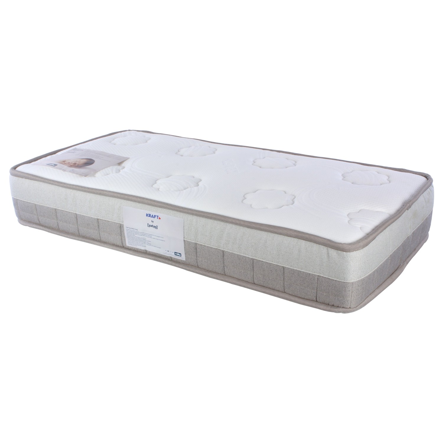 Kraft Yataş Lüks Yaylı Yatak (70 x 130 cm) Fiyatı