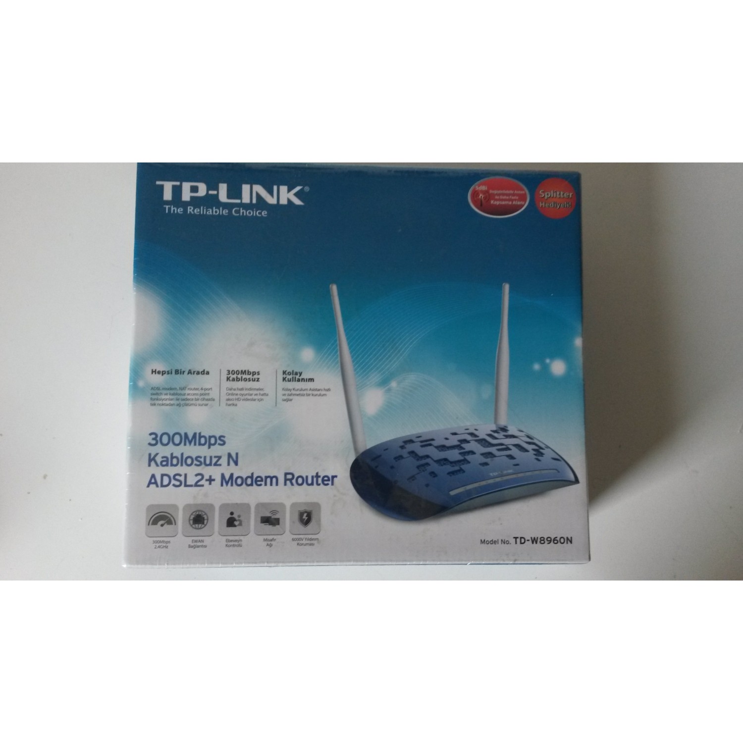 Tp Lınk Td W8960N 300Mbps 4 Port Adsl2 Kablosuz Modem Fiyatı