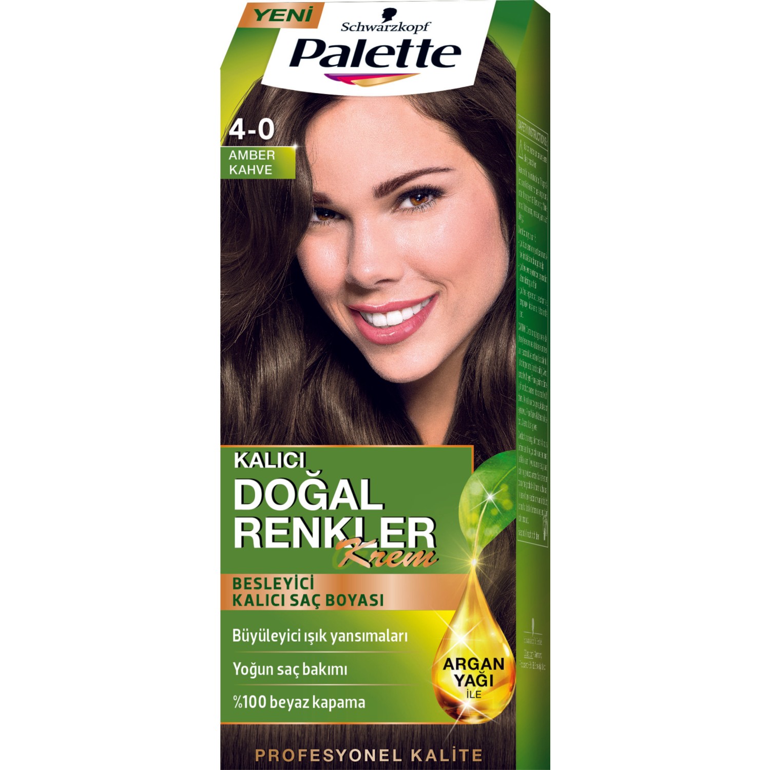 palette kahve saç boyası