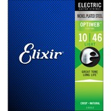 Elixir 19052 Optiweb Light Elektro Gitar Teli (10-46)