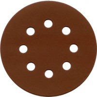 Nikon Cırtlı Disk Zımpara Kahverengi Alox 125 mm 60 Kum 10 Adet