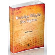 Kutadgu Bilig'de Söz Yapımı