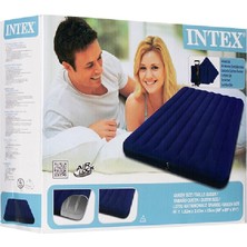 Intex Çift Kişilik Tek Katlı Kamp Yatağı 152X203X22 cm - 68765