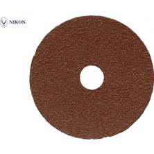 Nikon 33109 Fiber Disk Zımpara Alox 60 Kum 115 mm 10 Adet