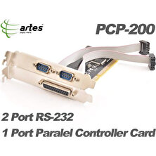 Artes Pcp-200 Pcı Paralel+2Serı Çok.(Lpt+Serı)