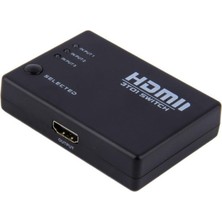 Onten SY-301 3 Port Kumandalı Full HD 1080p Kablosuz HDMI Switch Dahili IR Kızılötesi Alıcılı Yeni Versiyon