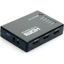 Onten SY-501 5 Port Kumandalı Full HD 1080p Kablosuz HDMI Switch