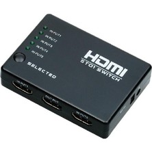 Onten SY-501 5 Port Kumandalı Full HD 1080p Kablosuz HDMI Switch