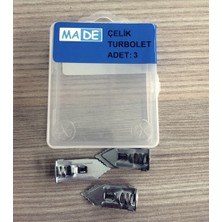 Made Kaliteli Çelik Turbolet ( 3 Adet)