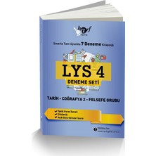 Lys 4 Deneme Seti Sınavla Tam Uyumlu 7 Deneme Kitapçığı: Tarih - Coğrafya 2 - Felsefe Grubu
