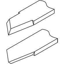 Narex 817510 Ahşap Torna Bıçağı Kare Sonlu Sağ Ağız 14X105 Mm