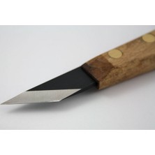 Narex 822520 Profi Ahşap Yontma Bıçağı Eğri Carving Knife 40X12 Mm