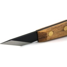 Narex 822520 Profi Ahşap Yontma Bıçağı Eğri Carving Knife 40X12 Mm