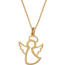 Altınsepeti Altın Minik Melek Kolye As1107Klr2