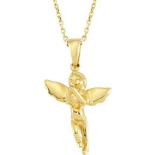 Altınsepeti Altın Taşsız Melek Kolye As1150Kl