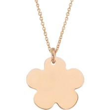 Altınsepeti Rose Altın Minik Çiçek Kolye As1230Klr2