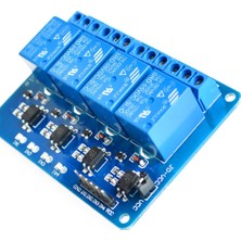 Robotekno Dört Kanal Röle Kartı 5v 4'lü Röle Modülü 4 Kanal Röle Arduino