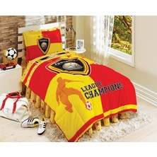 Halley Home Taraftar (Sarı-Kırmızı) Tek Kişilik Uyku Seti