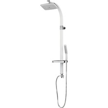 Newarc Beyaz Modern Duş Ünitesi