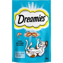 Dreamies Somonlu Kedi Ödül Maması 60 Gr x 6 Adet