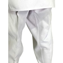 Beyaz Yaka Taekwondo Elbisesi 140 cm