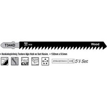 Sgs Dekupaj Testere Ağzı Ahşap 5 Li Sgs2700 (1 Paket)