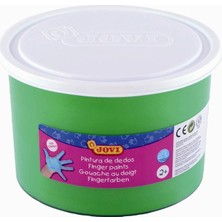 Jovi 500 ml Yeşil Parmak Boyası (Kavanoz)