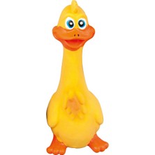 Latex Ördek Figürlü Köpek Oyuncağı 19 Cm