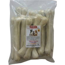 Dibo Köpek Çiğneti Pres Kemik Beyaz 150-160 gr 21 cm ( 10 Adet )