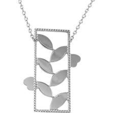 Altınsepeti Aile Ağacı Çiçekli Kalp Harf Kolye G239Kl