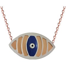 Altınsepeti Kırmızı Altın Kaplamalı Göz Kolye G238Kl