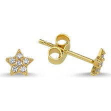 Altınsepeti Altın Yıldızlı Küpe As172Kp