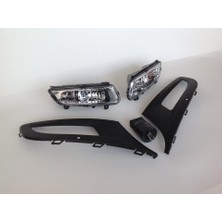 Volkswagen Polo 2009-2013 Krom Far Anahtarlı Sis Farı Seti 