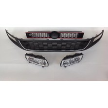 Volkswagen Polo 2009 2013 Gti Panjur Krom Orta Izgara Sis Farı