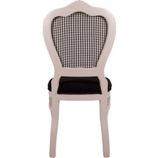 3A Mobilya Mira Sandalye - Beyaz Siyah