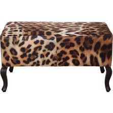 3A Mobilya Leopar Puf - Leopar