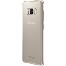 Samsung Galaxy S8 Şeffaf Kılıf Gold - EF-QG950CFEGWW