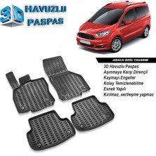 Ford Courier 3D Havuzlu Paspas A+Plus