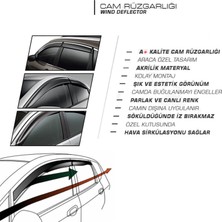 Opel Vectra Cam Rüzgarlığı C Kasa Mügen Tip Sunplex 4lü