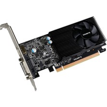 Gigabyte Nvidia GeForce GT 1030 LP 2GB 64Bit GDDR5 (DX12) PCI-E 2.0 Ekran Kartı GV-N1030D5-2GL