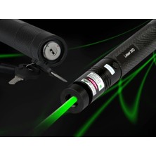 Wildlebend Yeşil Şarjlı Lazer Pointer 1000 (Yakar) + YEDEK PİL HEDIYELI