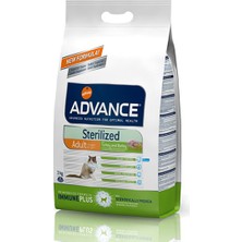 Advance Sterilized Hindili Kısırlaştırılmış Yetişkin Kedi Maması 3 Kg