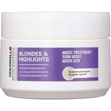 Goldwell Dualsenses Blondes & Highlights - Sarı & Röfleli Saçlar İçin 60 Saniyede Yenileyici Bakım 200 Ml
