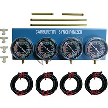 MotoMaster Universal Karbüratör Senkron Saati 4 Lü