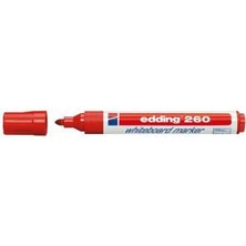 Edding (E-260) Beyaz Tahta Kalemi Kırmızı 10 Lu