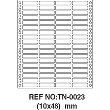 Tanex 10X46 Mm Tn-0023 Bilgisayar Etiketi
