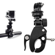 Markacase Gopro Session Ve Hero 5-4-3-3+ İçin Profesyonel Bisiklet Tutucu Monopod