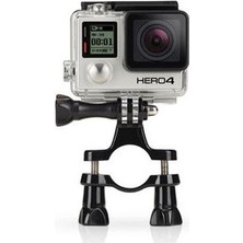 Markacase  Gopro 5-4-3-3+-2 Ve Session Modelleri İçin Biklet Gidon Aparatı Oval Çok Açı Tutucu